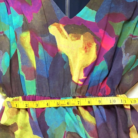 Alice + Olivia multi-colored Silk Dress - Picture 6 of 6